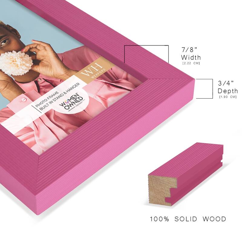 4 Piece Set Solid Wood Picture Frame