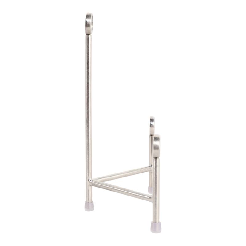 Stylish Metal and Acrylic Easel Stand Decorative Object