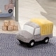 preview thumbnail 4 of 3, Bedtime Originals Construction Zone Plush Dump Truck Stuffed Toy - Gray/Yellow