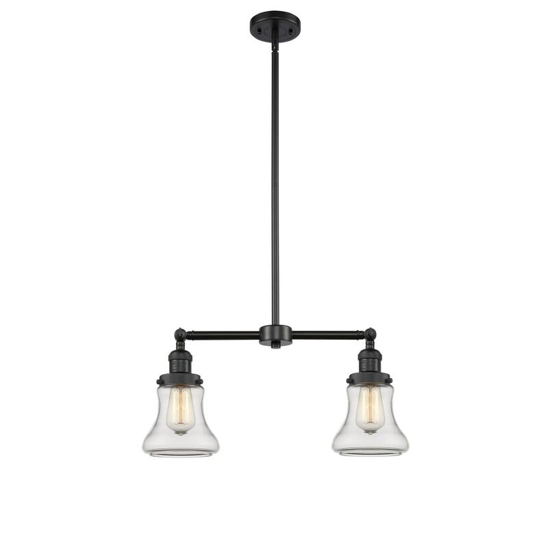Innovations Lighting Bellmont 2 Light 21" Wide Linear Chandelier