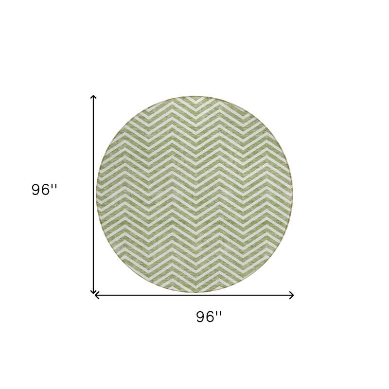 HomeRoots Chevron Transitional Rectangle Outdoor Rug