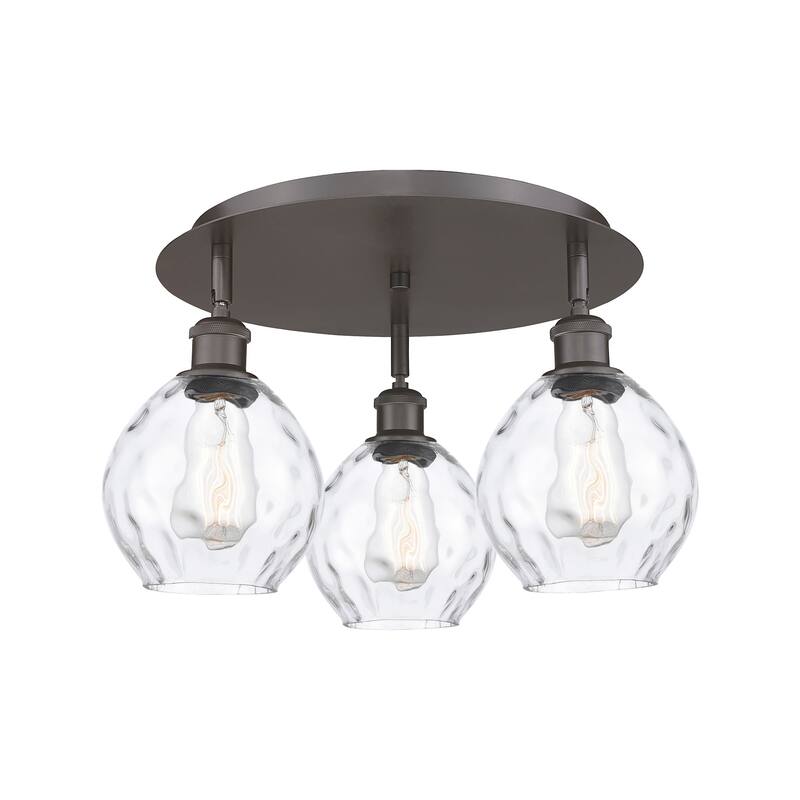 Innovations Lighting 516-3C-9-18 Waverly Flush Waverly 3 Light 18"