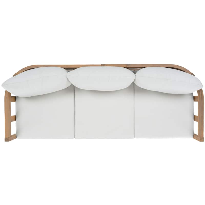 SAFAVIEH Outdoor Living Owen 3 Seater Sofa.