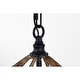 preview thumbnail 11 of 11, Germana 14 Inch Vintage Farmhouse Crystal Lighted Chandelier