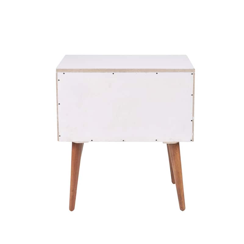 Bedroom Storage Nightstand with Two Pull-out Drawers Bedside Table Bedroom Cabinet