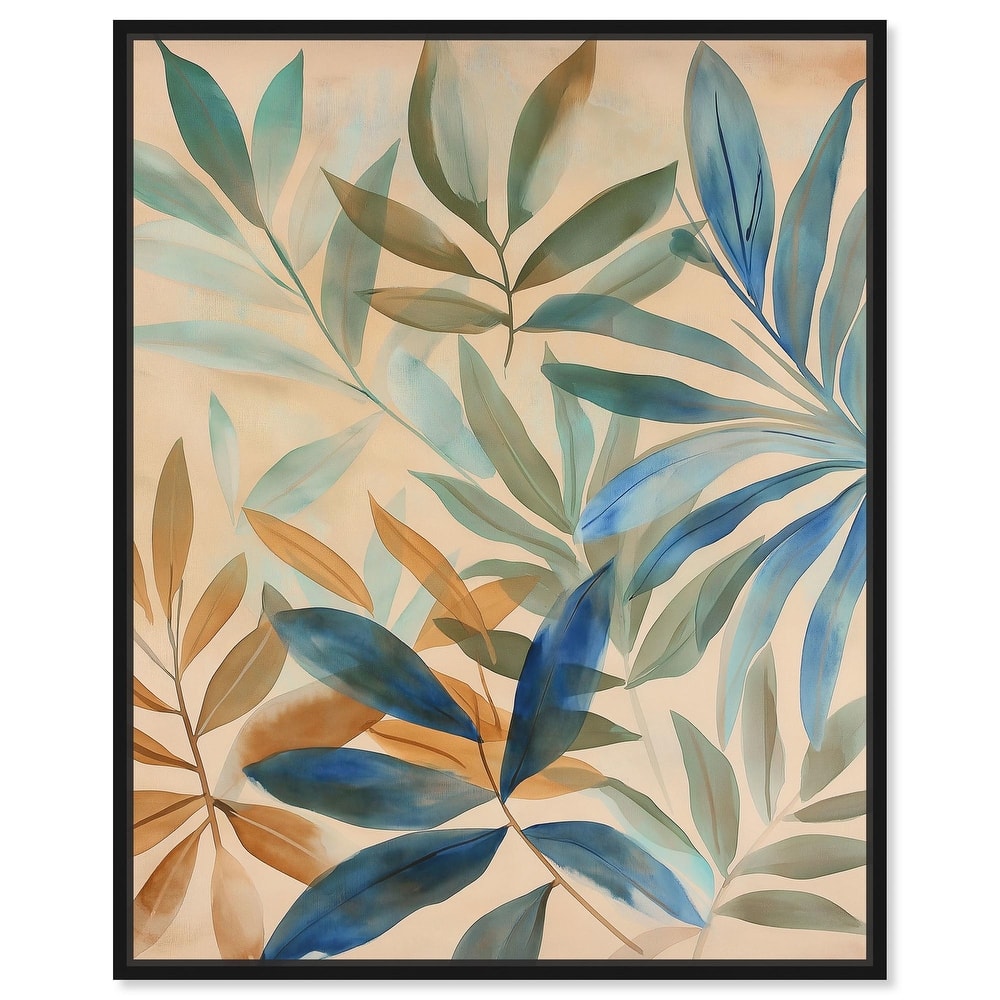 Leaf Labyrinth I Canvas by Art Remedy