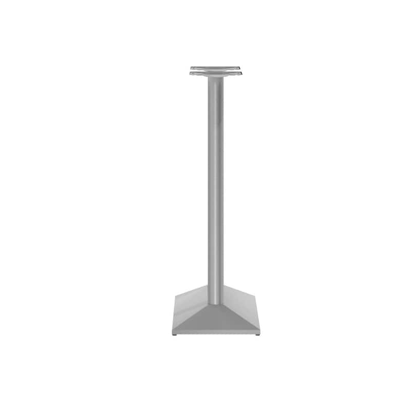 Commercial All Weather Double Table Base for up to 30" x 48" Tabletops - 15"D x 27"W x 30.5"H