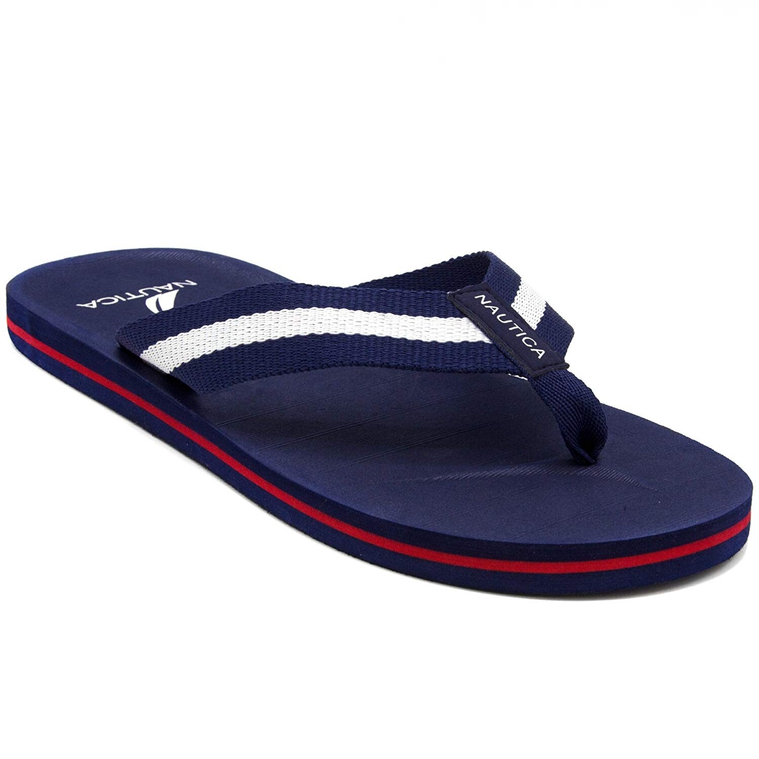 nautica flip flops mens