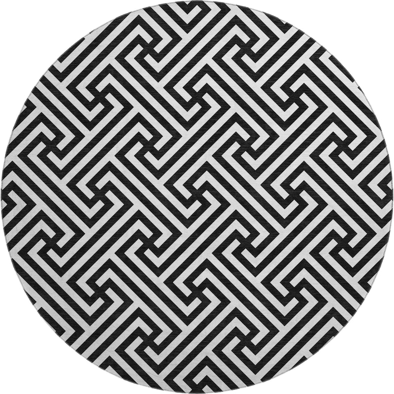 Premium Washable Super Soft Modern Geo Mayfield Rug