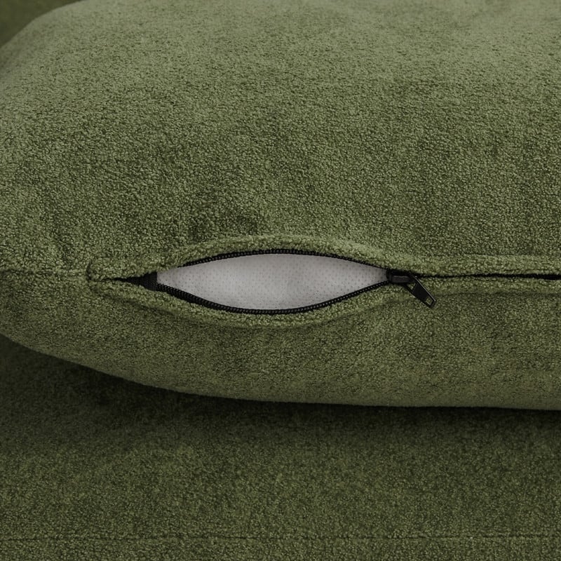 Spruce & Spring Modern Pull-Out Accent Chair Bed with Adjustable Backrest & Space-Saving Design