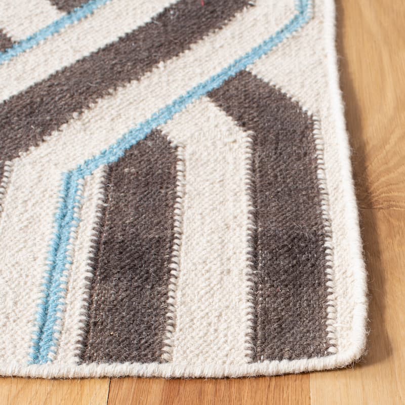 SAFAVIEH Handmade Flatweave Dhurries Najah Modern Moroccan Wool Rug