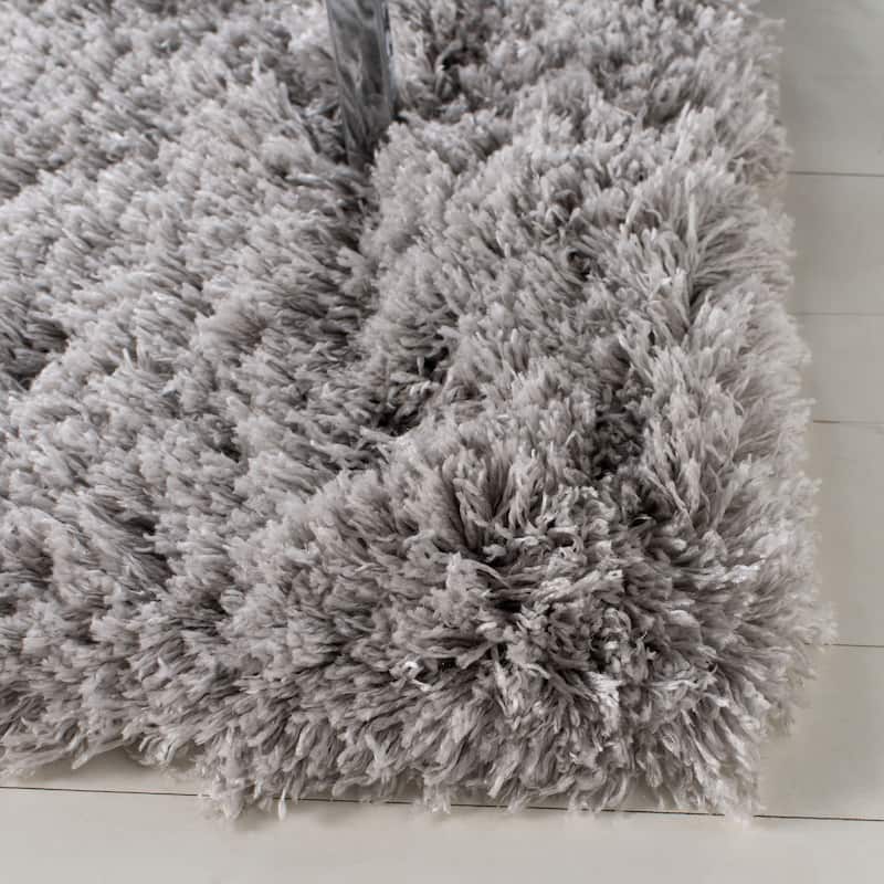 SAFAVIEH Polar Shag Alabama Glam Solid 3-inch Extra Thick