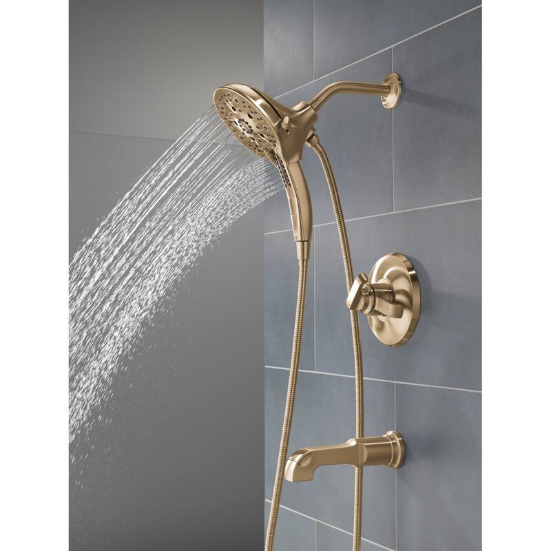 Delta T17489 Tetra Monitor 17 Series Tub and Shower Trim Package with