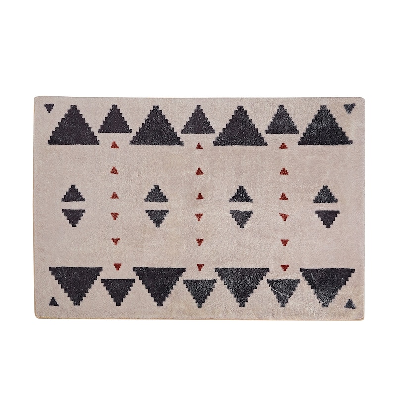Front Door Mat Entry Doormat Non Slip Thin Washable Inside Entryway Mats for Home Entrance
