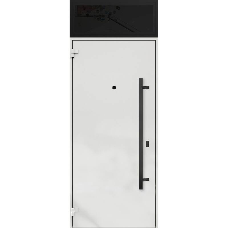 VDOMDOORS | Front Door Exterior Door | Fiberglass | Frame & Hardware Included | 18x80, Oak Entry Door Steel Entry Door