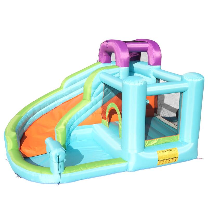 New Inflatable Bounce House, Slide Bouncer with Pool Area