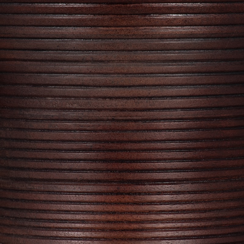Sagebrook Home Blush Glass Swirled Round Vase
