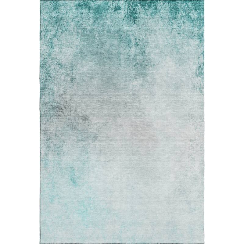 Premium Washable Super Soft Solid Ombre Mayfield Rug