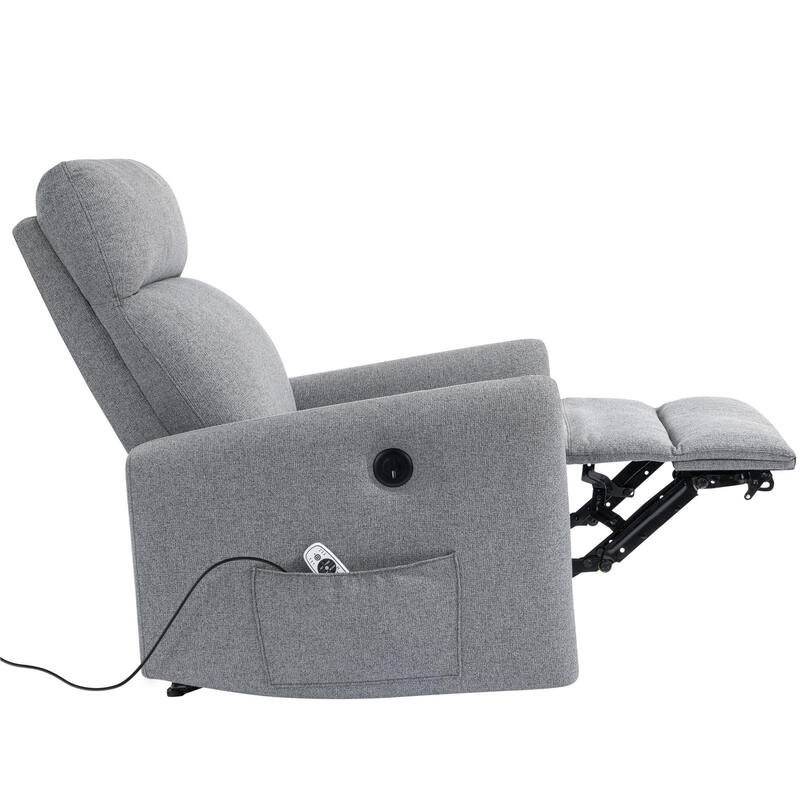 DHP Kai Power Recliner Chair with 8 Zone Massage and Lumbar Heat