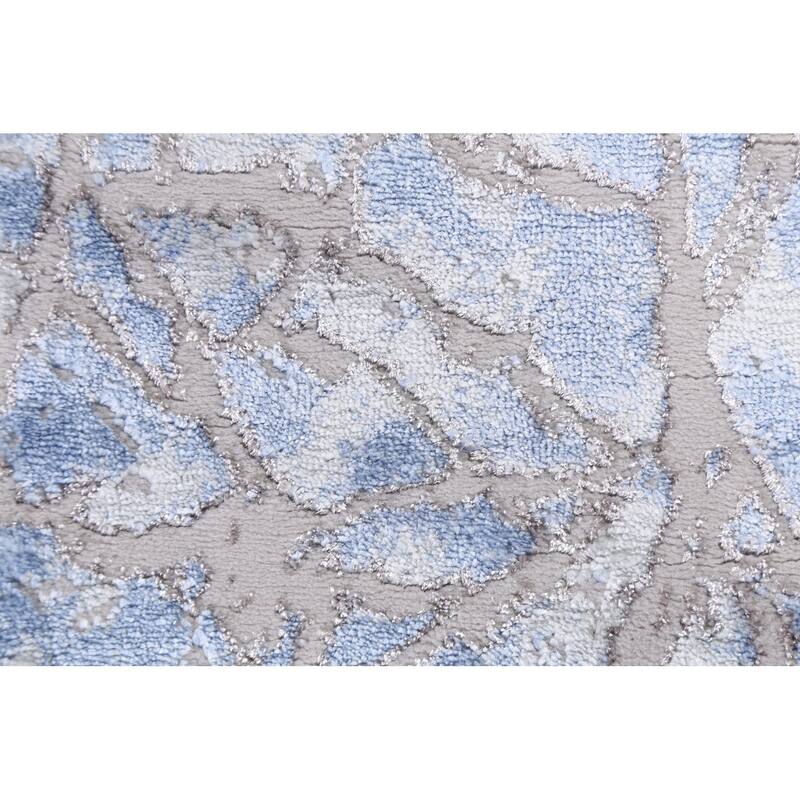 Turkish Oriental Abstract Transitional Rug Contemporary Carpet