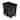 Household Essentials Chrome-Plated Steel Pull-Out/Slide-Out Double Trash Cans