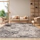 preview thumbnail 5 of 18, SAFAVIEH Madison Avery Boho Chic Distressed Area Rug - Ivory/Aqua - 5' 3" x 7' 6"