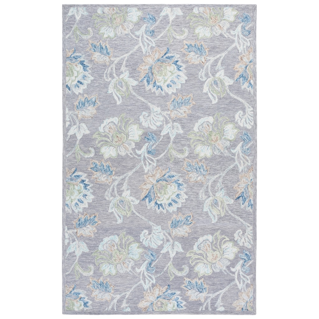 SAFAVIEH Handmade Jardin Rosalynne Floral Wool Rug