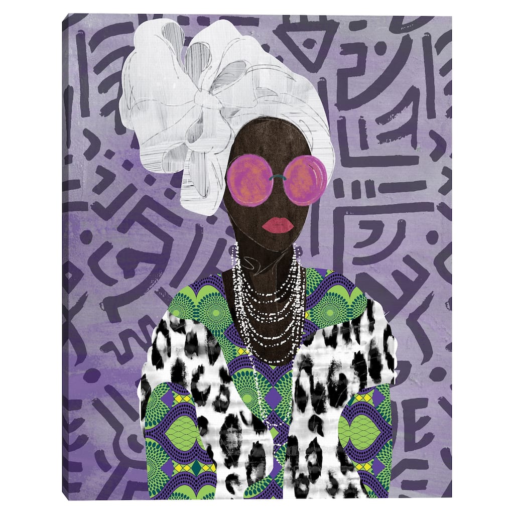 Queen Fashion by Nikki Chu Canvas Art Print