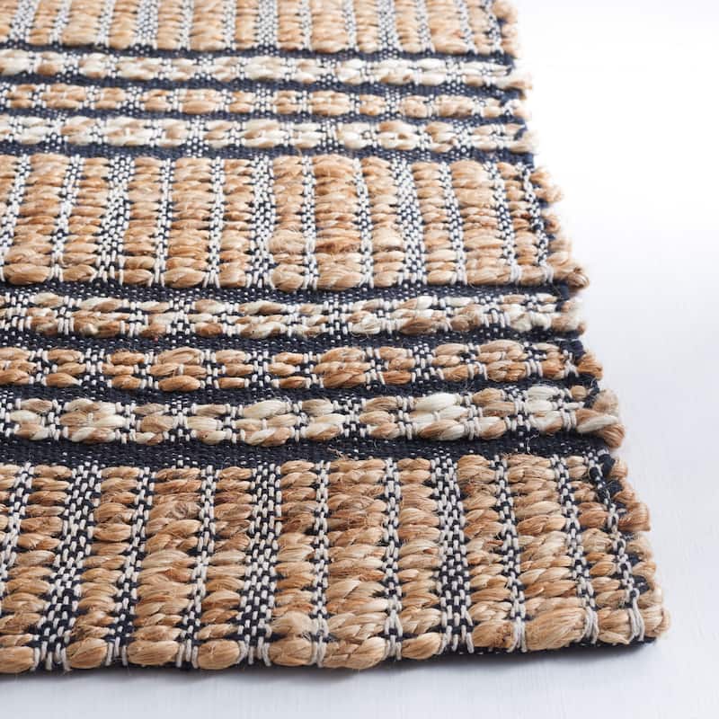 SAFAVIEH Handmade Natural Fiber Marharita Geometric Seagrass Rug