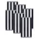 preview thumbnail 2 of 10, Superior Striped Large Oversized Cotton Beach Towel - Set of 6