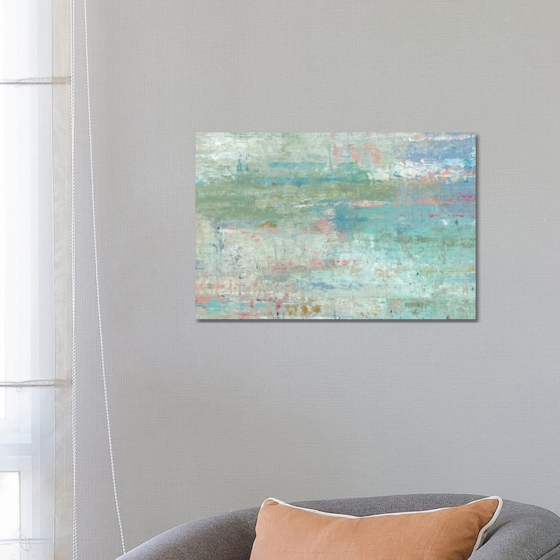 iCanvas "Pastel Watergarden" by Carol Robinson Canvas Print - 18x26x1.5
