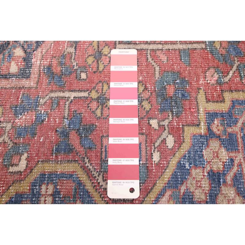 ECARPETGALLERY Hand-knotted Antalya Vintage Red Wool Rug - 4'7 x 6'4