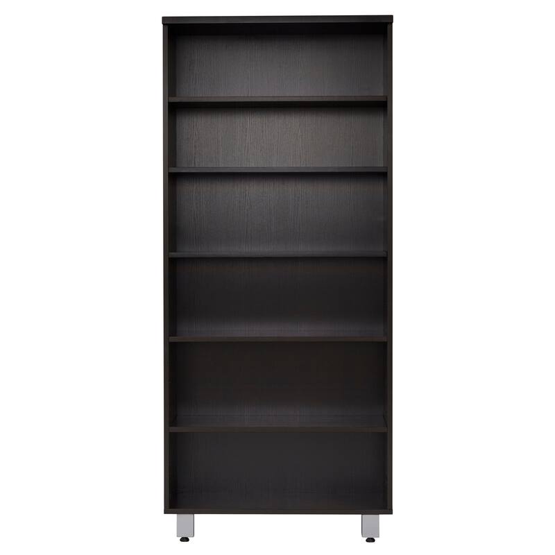Rye Studio Tivoli Contemporary Open Bookcase with 6 Shelves