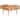 vidaXL Coffee Table 27.5"x23.6"x16.5" Solid Acacia Wood