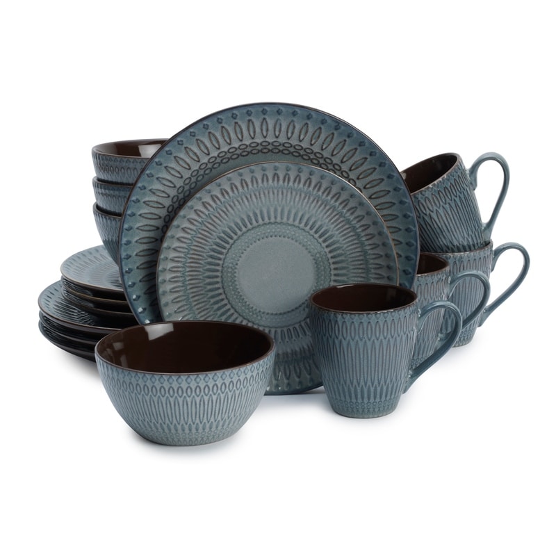 Gourmet Basics by Mikasa Broadway 16 piece Dinnerware Set