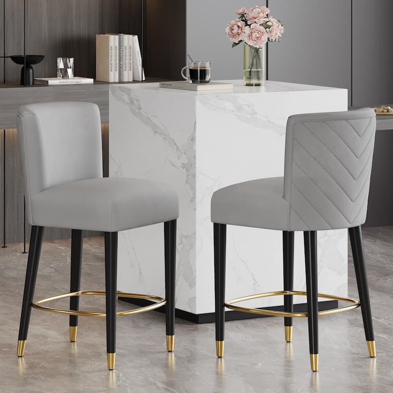 Counter Height Chair Side Dining Chair Set of 2