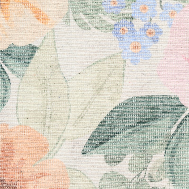 Nourison Botanical Washables Indoor only Floral Area Rug