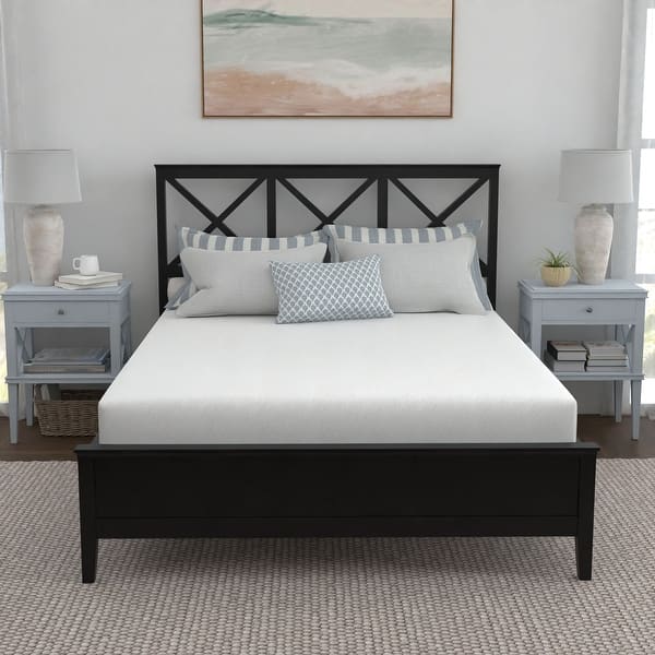 slide 2 of 15, Sleep Inc. Sleep Solutions 8" Plush Memory Foam Mattress California King