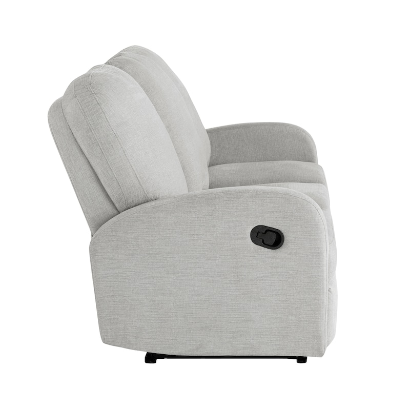 Relax-A-Lounger Parker Reclining Sofa in Woven Polyester Fabric