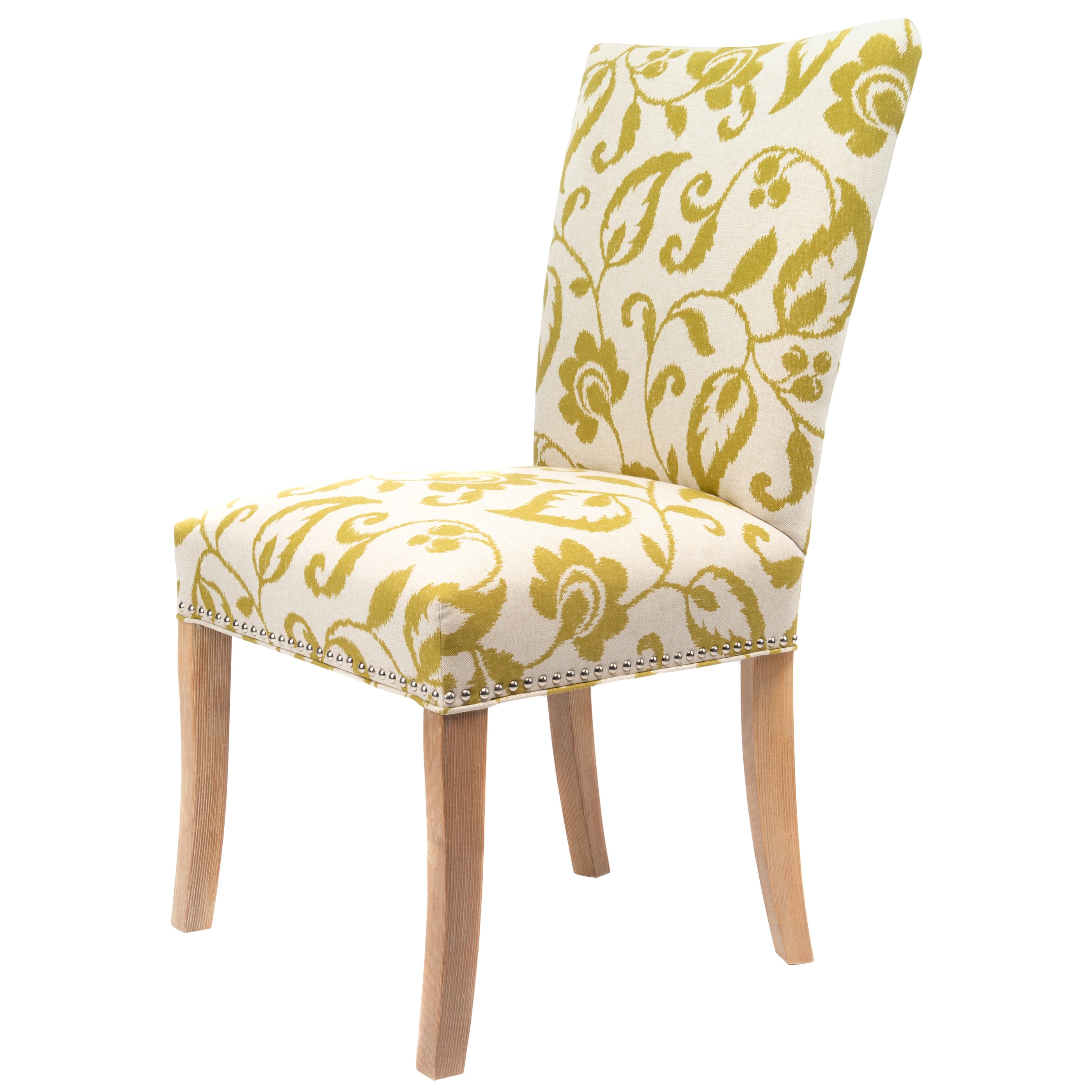 Fan back sales accent chair