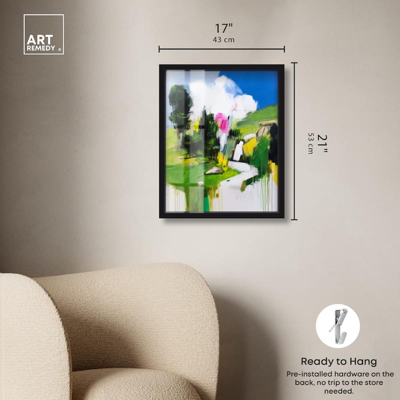Swiss Fields Shadowbox by Art Remedy