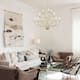 12-Light Candlestick Hanging Linear Chandelier Lighting 3-Tier Ceiling Light Fixture for Kitchen Island