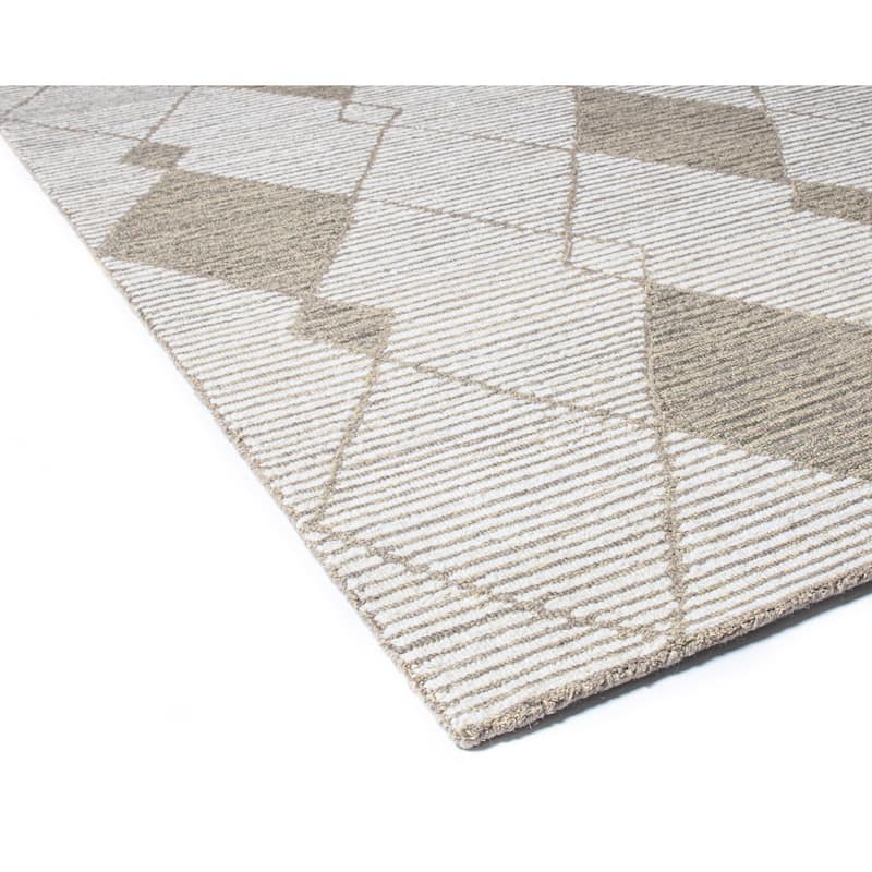Bashian Ivory & Spruce Transitional Area Rug