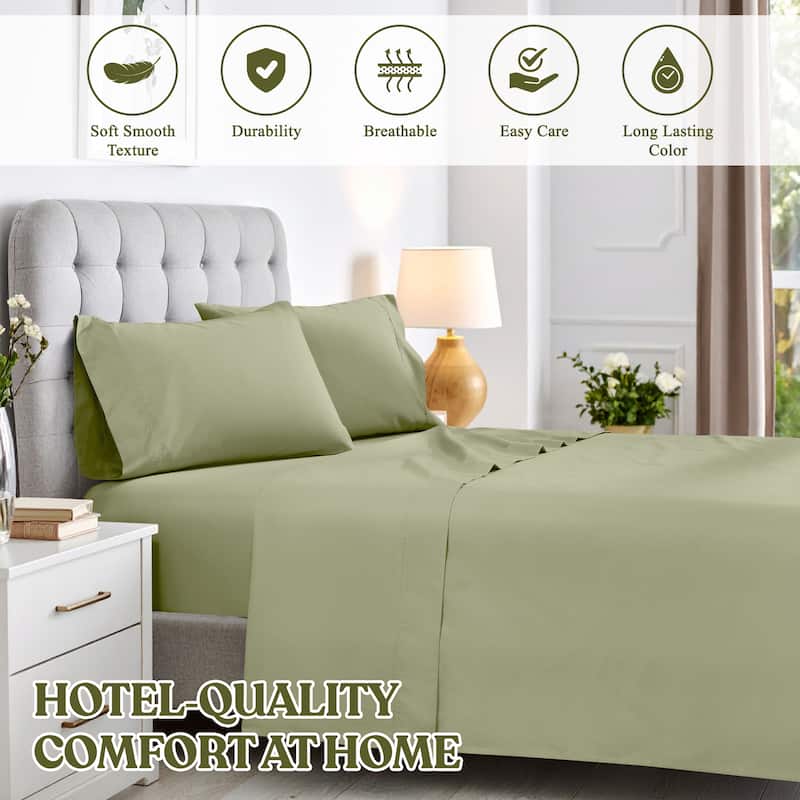 Superior 600 Thread Count Cotton Blend Sheet Set