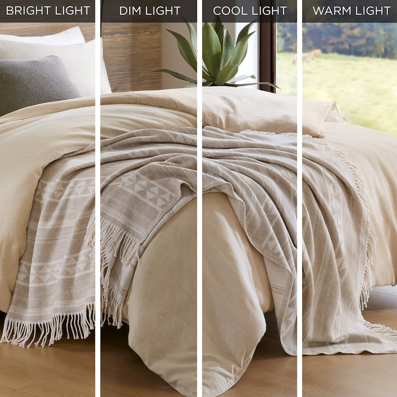 Cotton Blend Throw