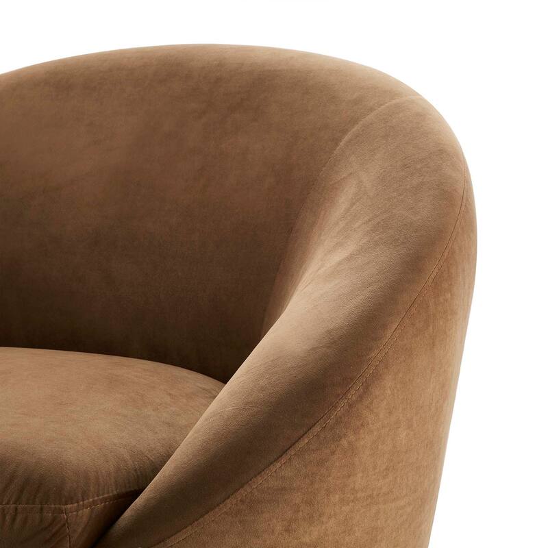 Buttercup Performance Velvet Performance Velvet Swivel Chair