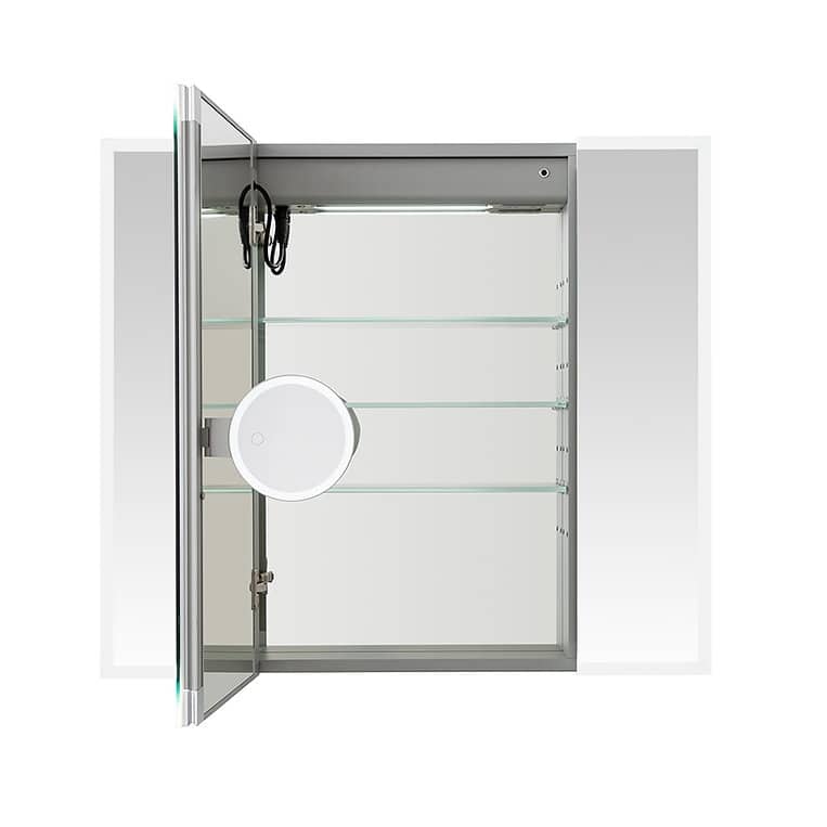 Medicine Cabinet With Light 36W x 32H x 5D Triple Door - 36"x32"