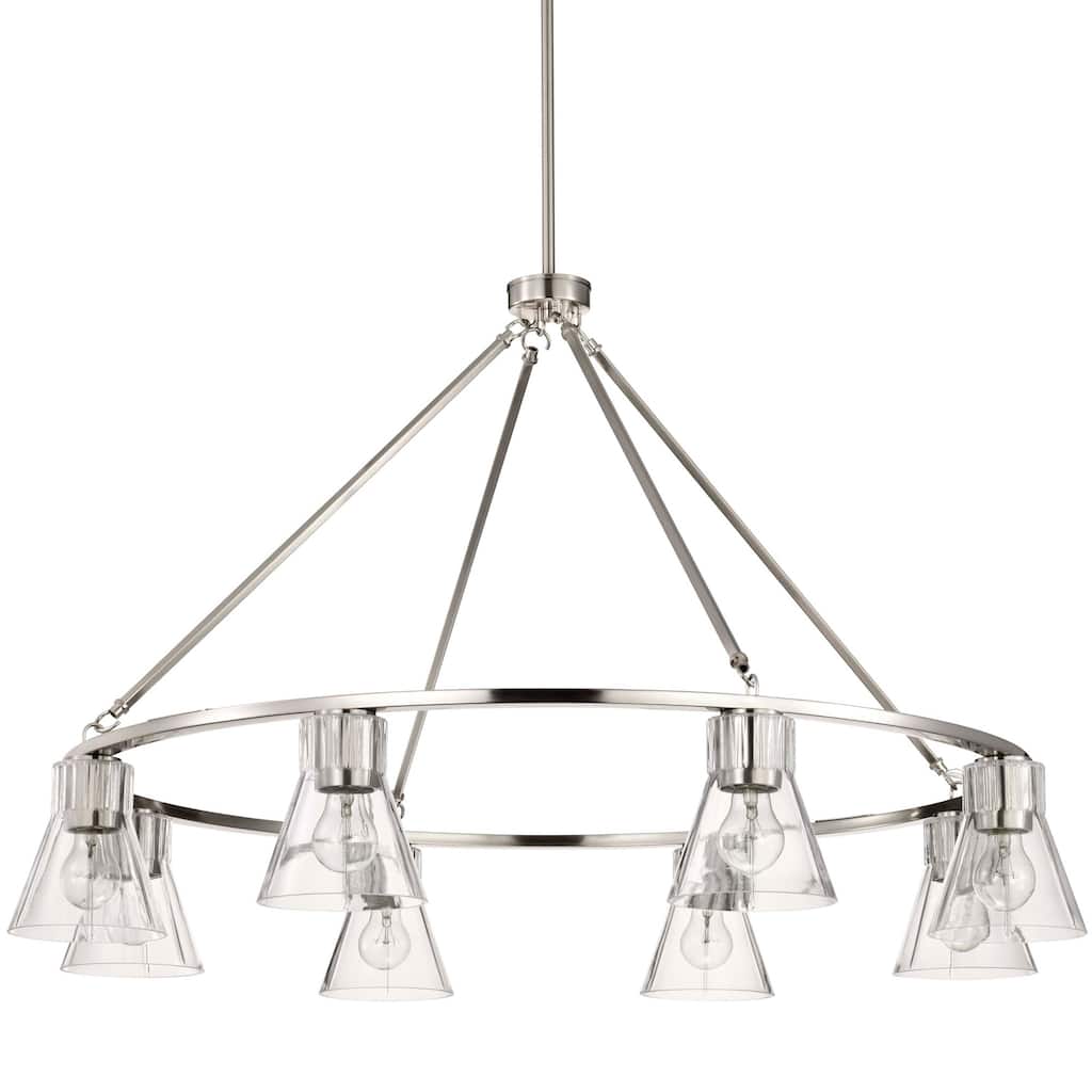 Nuvo Lighting 60/8336 Gianna 8 Light 40" Wide Ring Chandelier