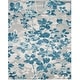 preview thumbnail 36 of 47, SAFAVIEH Evoke Floral Area Rug 10' x 14' - Grey/Light Blue - Rectangle