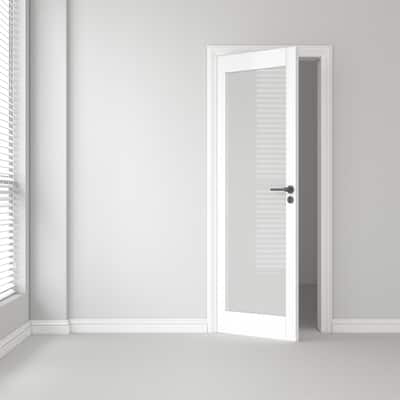 24 X 80 X 5 inch 1-Panel Interior Doors Solid Wood French Door